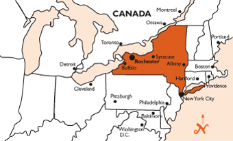 Northeast United States Map