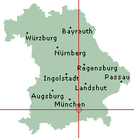 Karte: Position in Bayern