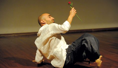 Lior Ophir performing at the festival.