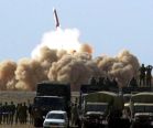 Patriot missile launched in the Negev desert