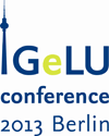 Logo IGeLU 2013 Conference Berlin
