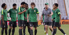 Jogadores da seleção brasileira realizam treino tático no coletivo antes de enfrentar o México pela Copa das Confederações