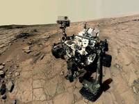 Hier wird für künftige Generationen schon mal sondiert. Selbstporträt des Marsfahrzeugs Curiosity. Foto: Reuters