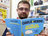 Professioneller Provokateur: Stéphane Charbonnier, Herausgeber und Zeichner von „Charlie Hebdo“, mit dem umstrittenen Comic. Foto: AFP