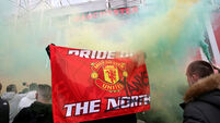 Manchester United fan protest - Old Trafford