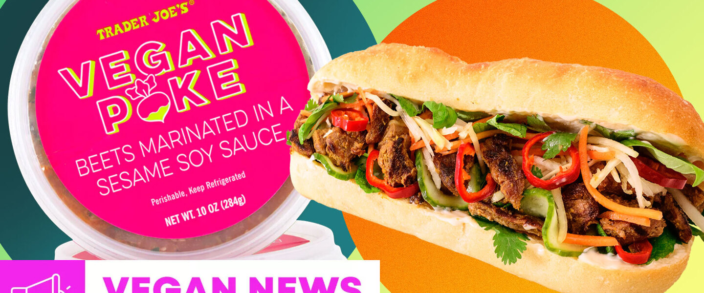 Vegan Food News of the Week: Beyond Meat Bánh Mì, TJ's Beet Poke, and More