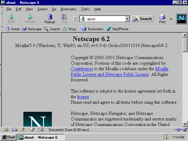 [Netscape 6.2 screenshot]