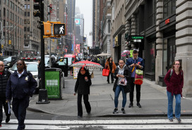 Manhattan crosswalk