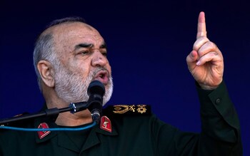 Chief of Iran's paramilitary Revolutionary Guard Gen. Hossein Salami